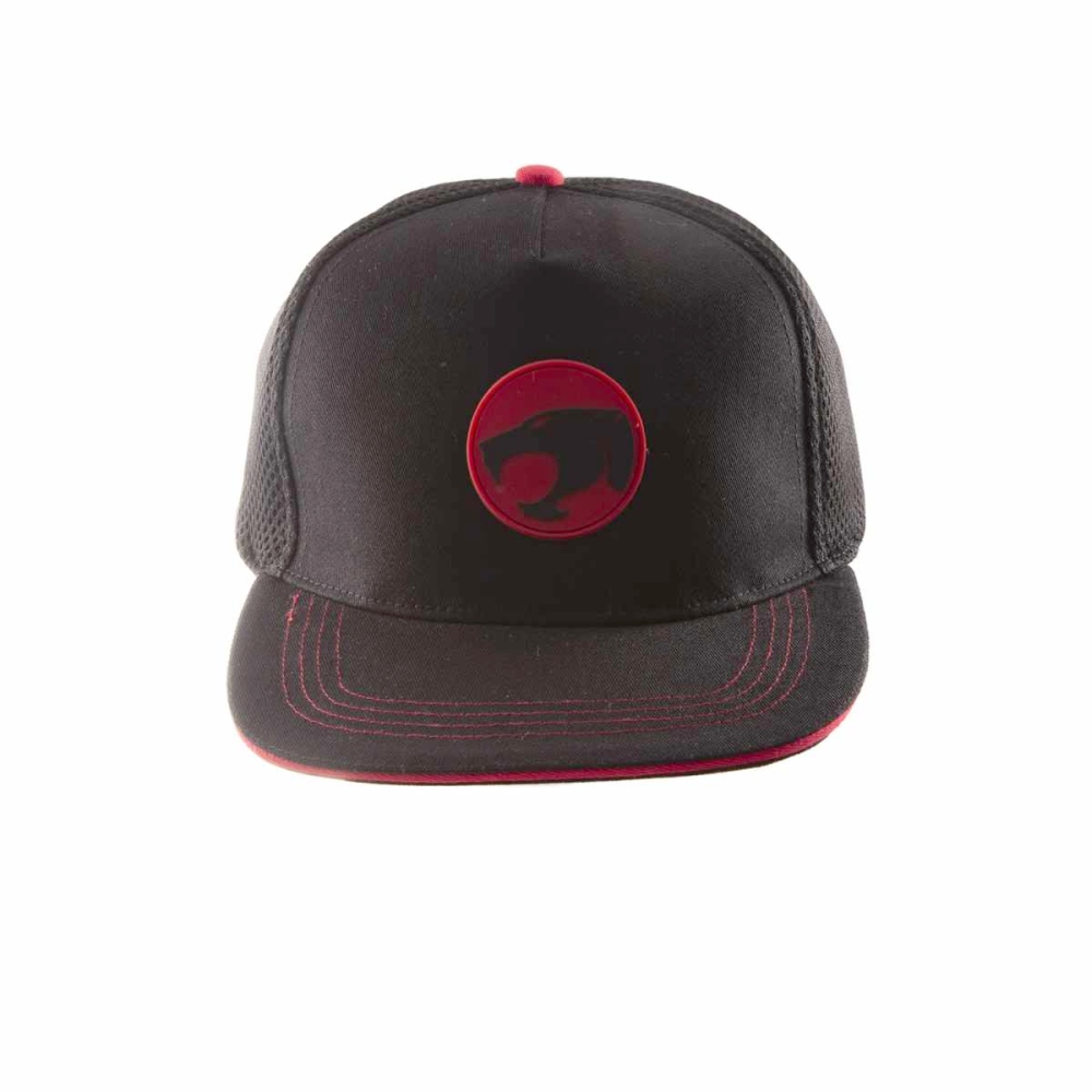 ThunderCats - Rubber Logo Casquette Snapback - Noir